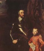 Anthony Van Dyck The Count of Arundel and his son Thonmas (mk08) USA oil painting artist
